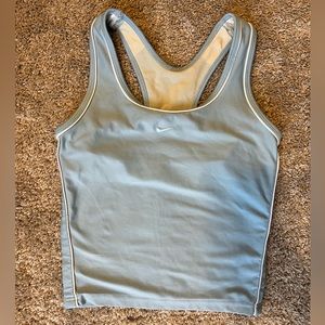 Nike Small Blue Crop Tank Top.